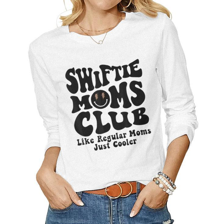 Swiftie Moms Club Like Regular Mom Just Cooler Women Long Sleeve T-shirt