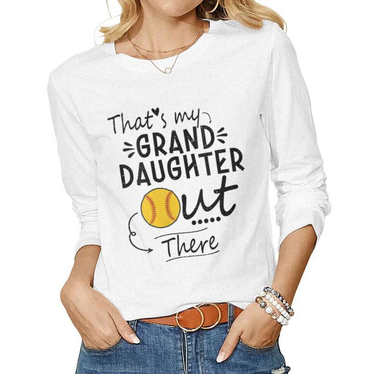 Thats My Granddaughter Out There Softball t-shirt by To-Tee