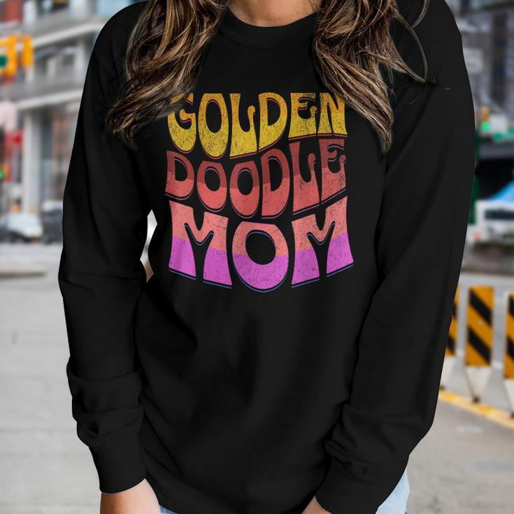 Cute Golden Doodle Mom - Doodle Women Long Sleeve T-shirt Gifts for Her