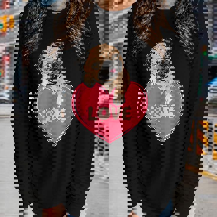 Cute Pug Gift Puppy Dog Lover Ladies Pugs Mom Girls Kids Women