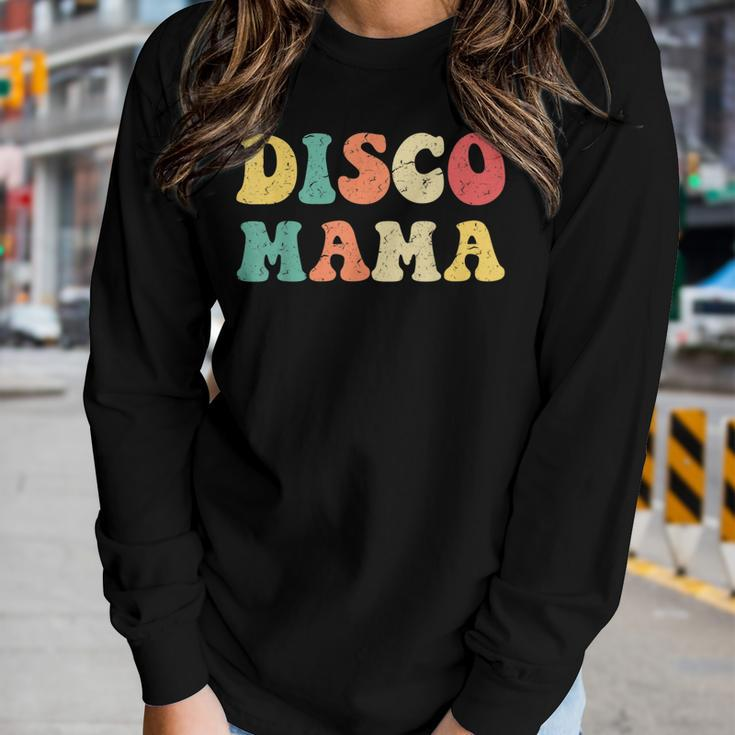 Disco Mama 1970S Disco Queen Matching Couple Women Graphic Long Sleeve T-shirt Gifts for Her