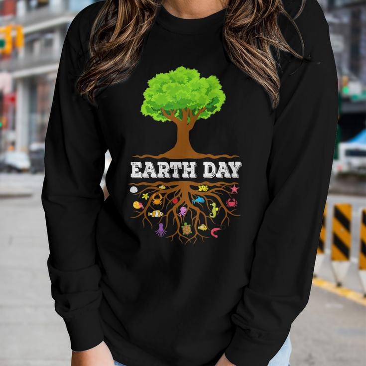 Earth DayShirt For Kids Women Men- Happy Earth Day Women Long Sleeve T-shirt Gifts for Her