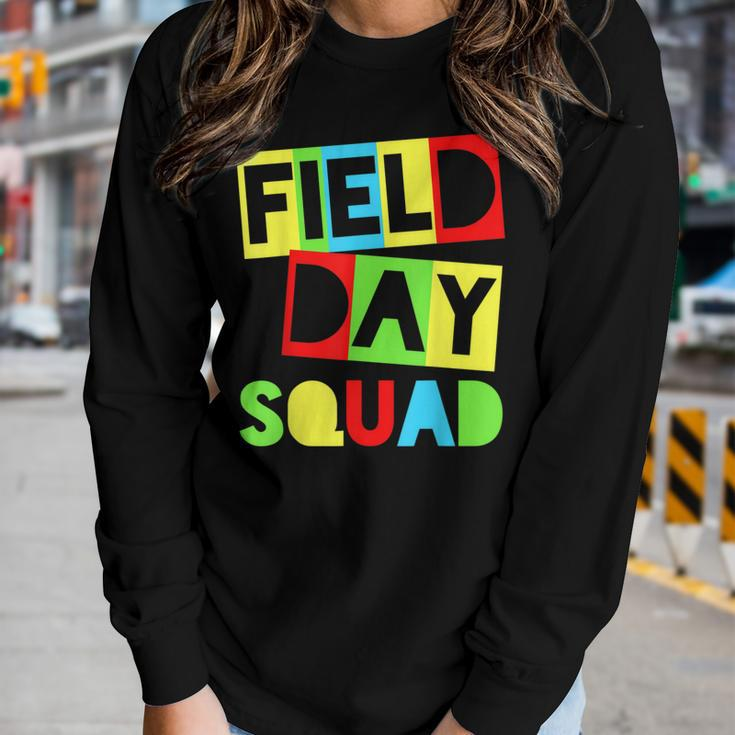 Field Day Teacher Apparel - Field Day Squad Women Long Sleeve T-shirt Gifts for Her