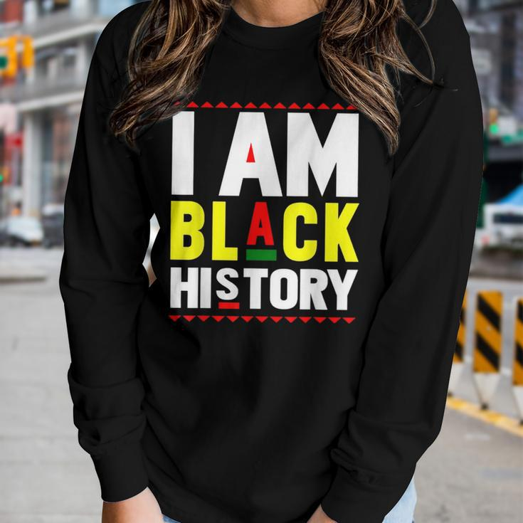 Im Black History Matching Black History Month Lover Momen Women Graphic Long Sleeve T-shirt Gifts for Her