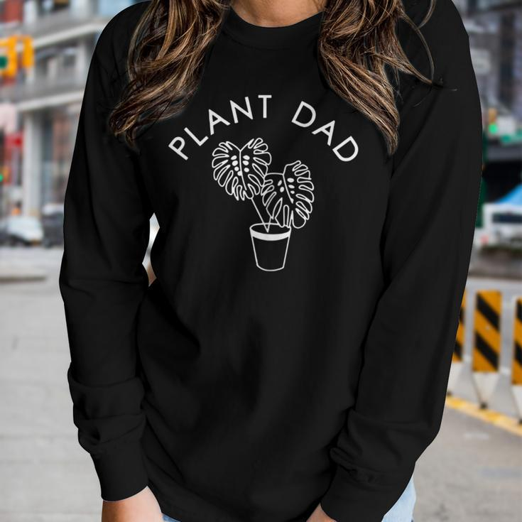 Landscaper Gardener Dad Plants Expert Plant Daddy Women Long Sleeve T-shirt Gifts for Her