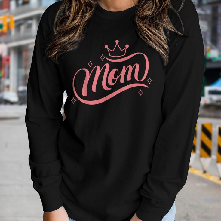 Mama Mommy Mom Women Long Sleeve T-shirt Gifts for Her