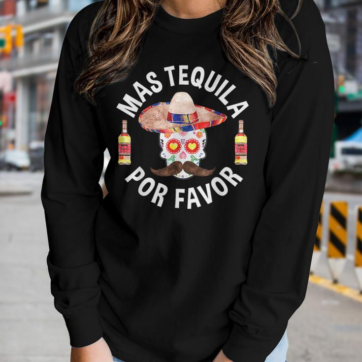 Mas Tequila Por Favor Cinco De Mayo Women Long Sleeve T-shirt Gifts for Her