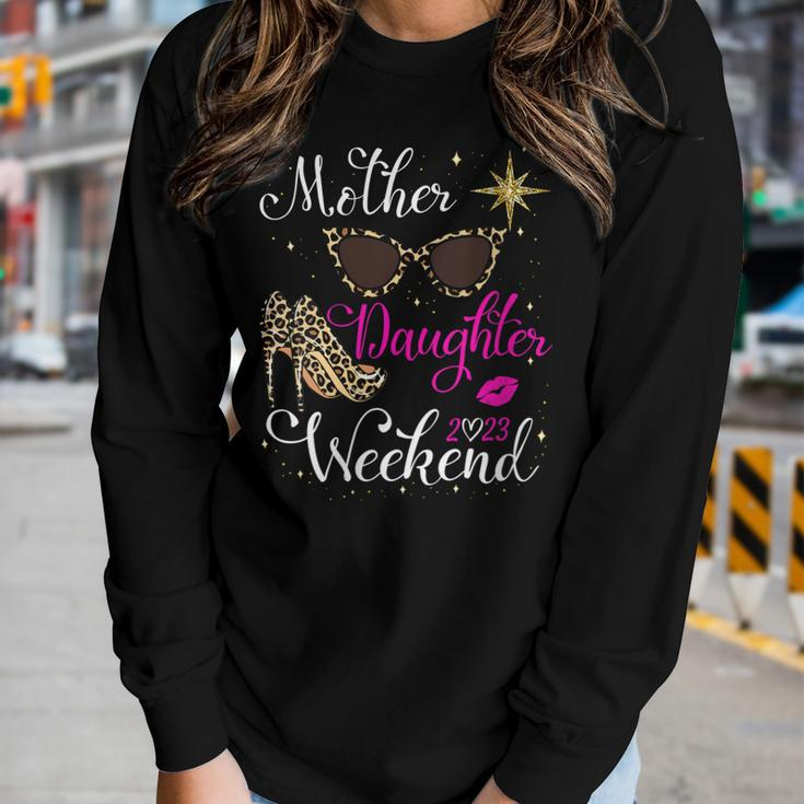 Womens Mother Daughter Weekend 2023 Family Vacation Girls Trip Women Long Sleeve T-shirt Gifts for Her