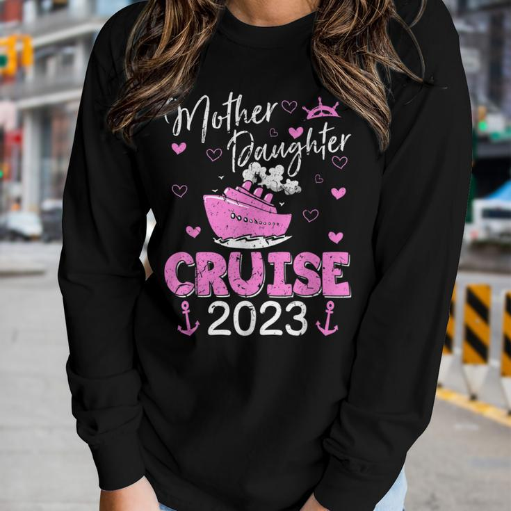 Mother Daughter Cruise 2023 Family Vacation Trip Matching Women Long Sleeve T-shirt Gifts for Her