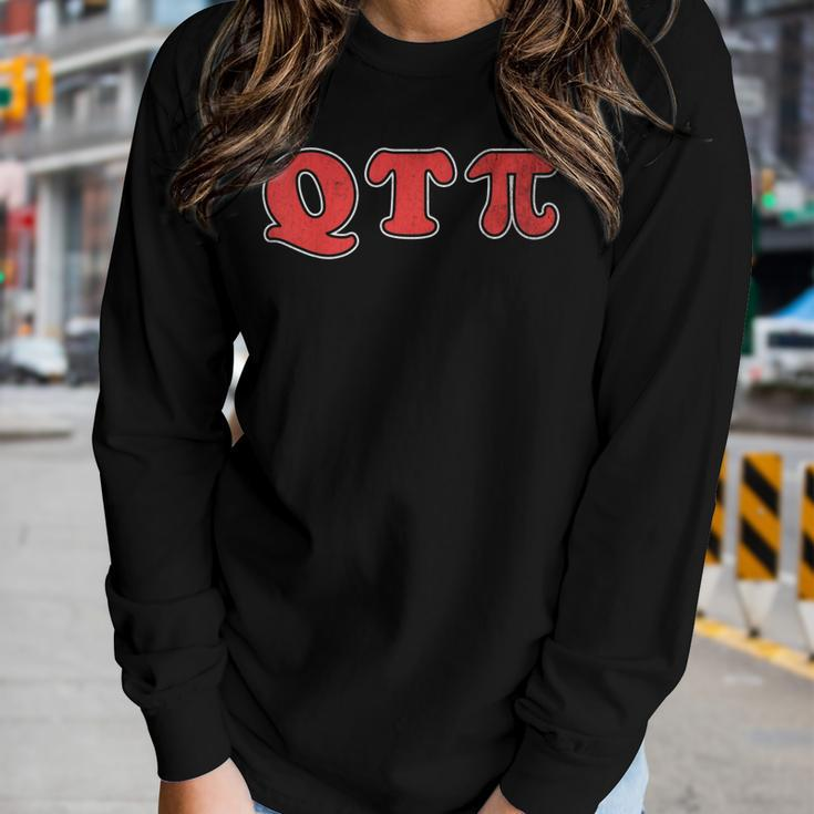 QPi Cutie Pie Vintage Pi Day T Shirt For Women Women Long Sleeve T-shirt Gifts for Her