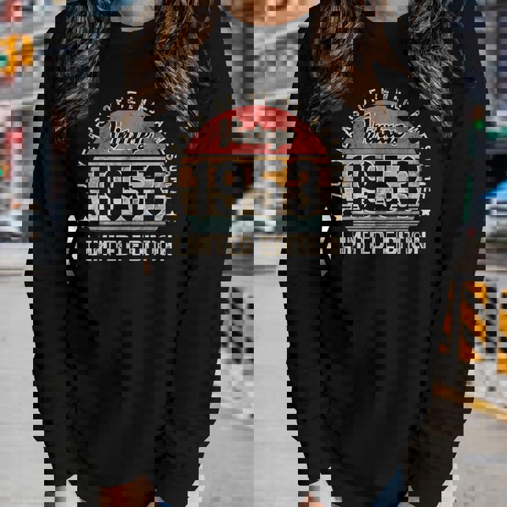 Vintage 1953 70 Year Old For Man Woman 70Th Birthday Women Long Sleeve T-shirt Gifts for Her Vintage 1953 70 Year Old For Man Woman 70Th Birthday Women Long Sleeve T-shirt Gifts for Her