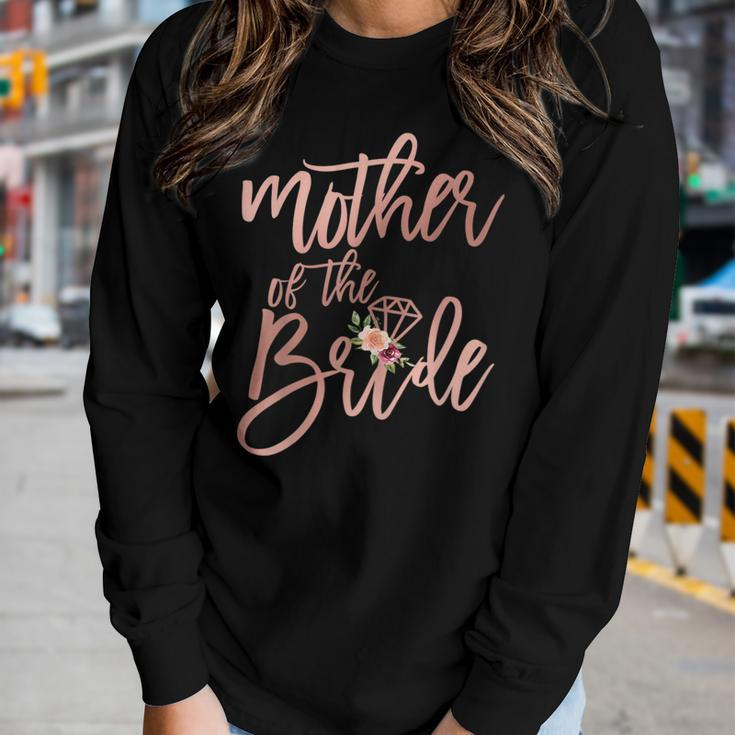 Wedding Shower For Mom From Bride Mother Women Long Sleeve T-shirt Gifts for Her