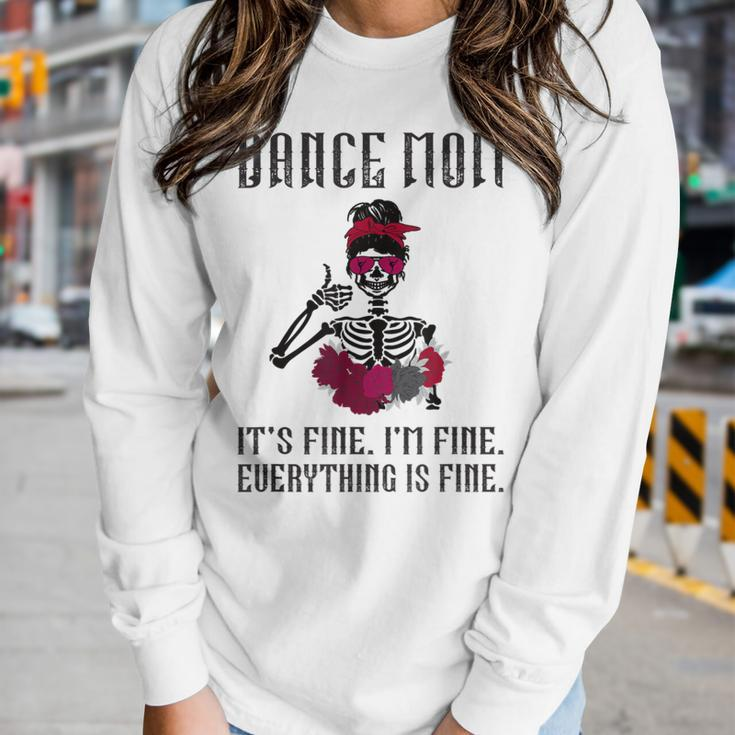 Dance Mom Dancing Mother Of A Dancer Mama Women Long Sleeve T-shirt Gifts for Her