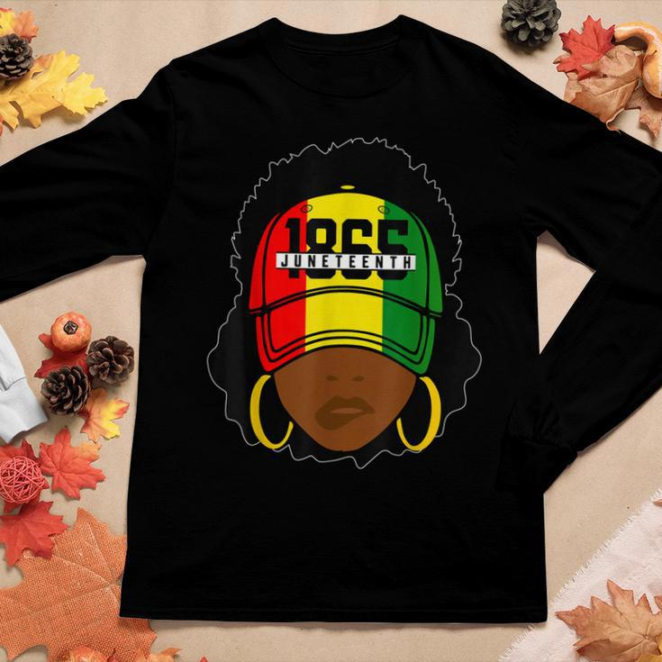 1865 Junenth Celebrate African American Freedom Day Women Women Long Sleeve T-shirt Unique Gifts