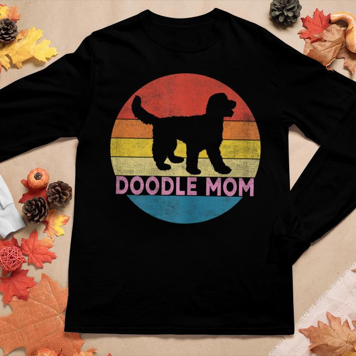 Womens Doodle Mom Cute Goldendoodle Dog Owner Mama Wife Women Long Sleeve T-shirt Unique Gifts