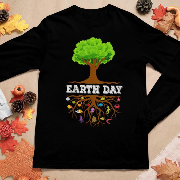Earth DayShirt For Kids Women Men- Happy Earth Day Women Long Sleeve T-shirt Unique Gifts