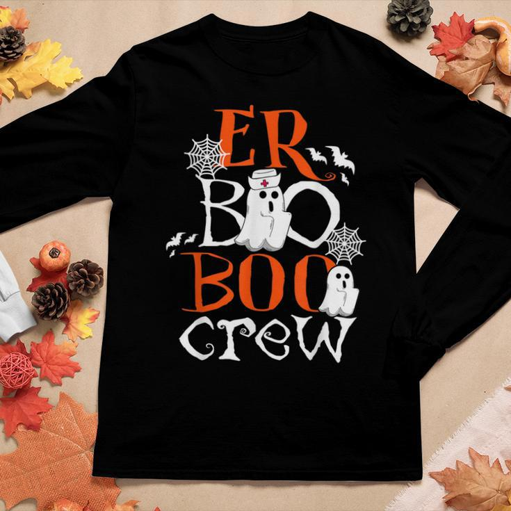 Er Nurse Boo Boo Crew Perfect For Halloween Day Women Long Sleeve T-shirt Unique Gifts