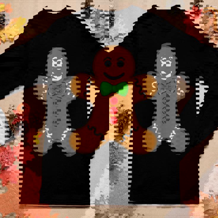Gingerbread Man Christmas Cookie Baking Holiday Tee Women Long Sleeve T-shirt Unique Gifts Gingerbread Man Christmas Cookie Baking Holiday Tee Women Long Sleeve T-shirt Unique Gifts