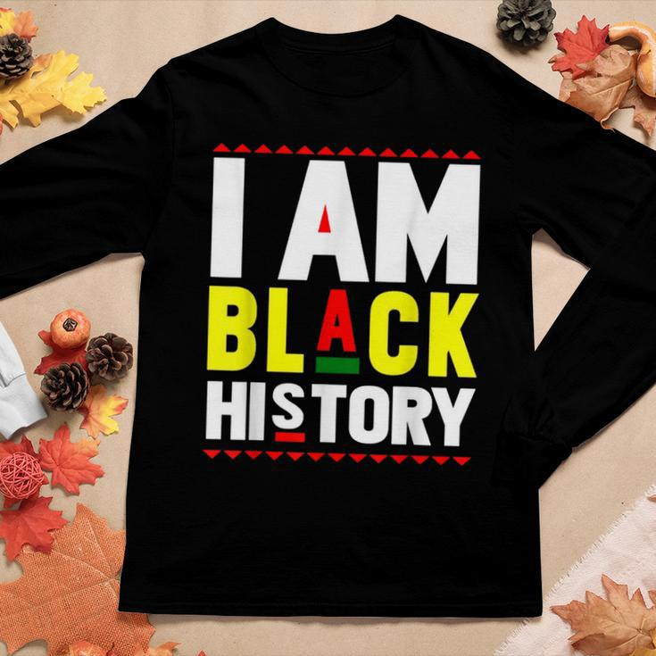 Im Black History Matching Black History Month Lover Momen Women Graphic Long Sleeve T-shirt Funny Gifts