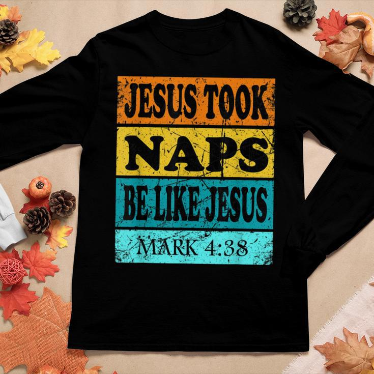 About Jesus Youth Christian Jesus Likes Naps Women Long Sleeve T-shirt Unique Gifts