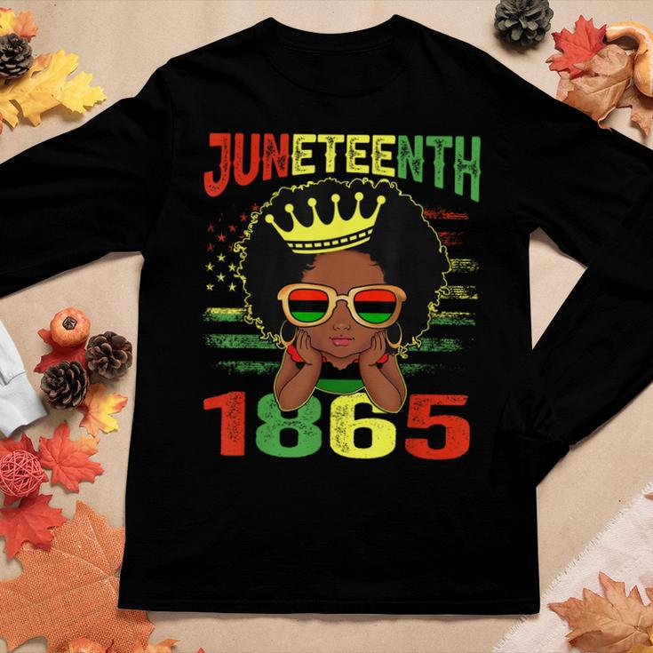 Junenth Is My Independence Day Junenth 1865 Women Kid Women Long Sleeve T-shirt Unique Gifts