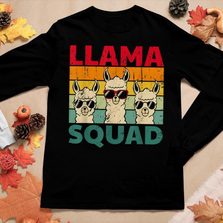 Llama For Men Women Llama Alpaca Farm Animal Women Long Sleeve T-shirt Unique Gifts