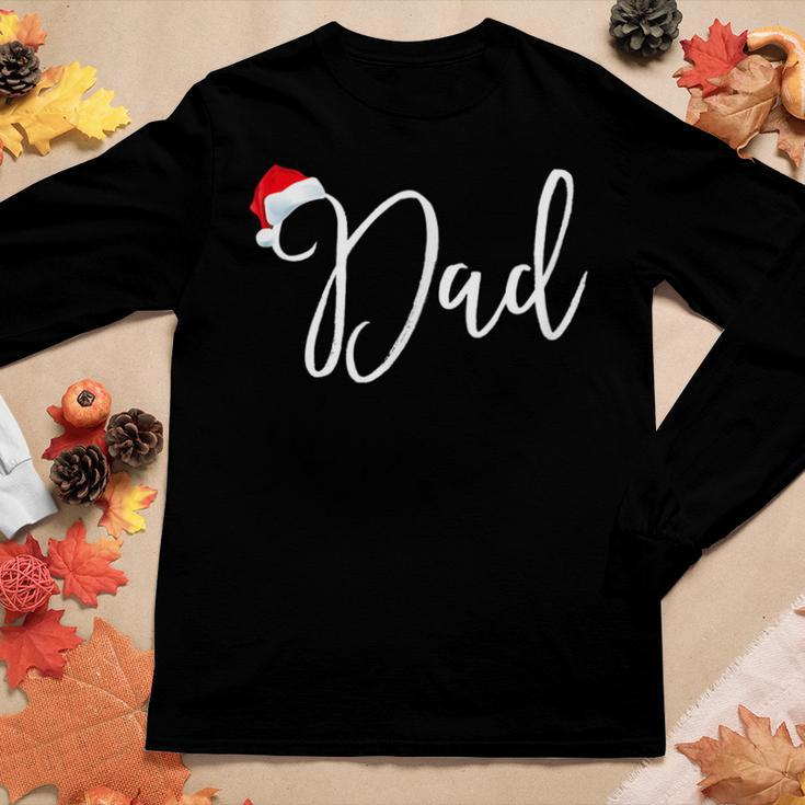 Matching Family Father Dad Christmas Pajama Christmas Women Long Sleeve T-shirt Unique Gifts