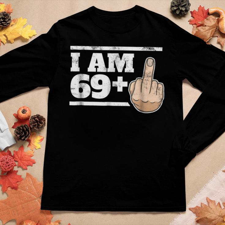 Milestone 70Th Birthday - Gag Bday Joke Idea 691 Women Long Sleeve T-shirt Unique Gifts