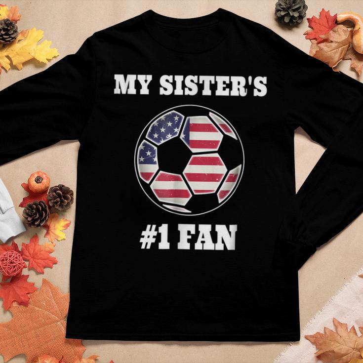 Soccer College For Soccer Brother Or Sister Women Long Sleeve T-shirt Unique Gifts