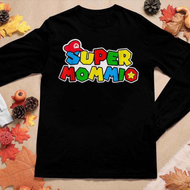 Super Mommio Video Gaming For Mom Women Long Sleeve T-shirt Unique Gifts