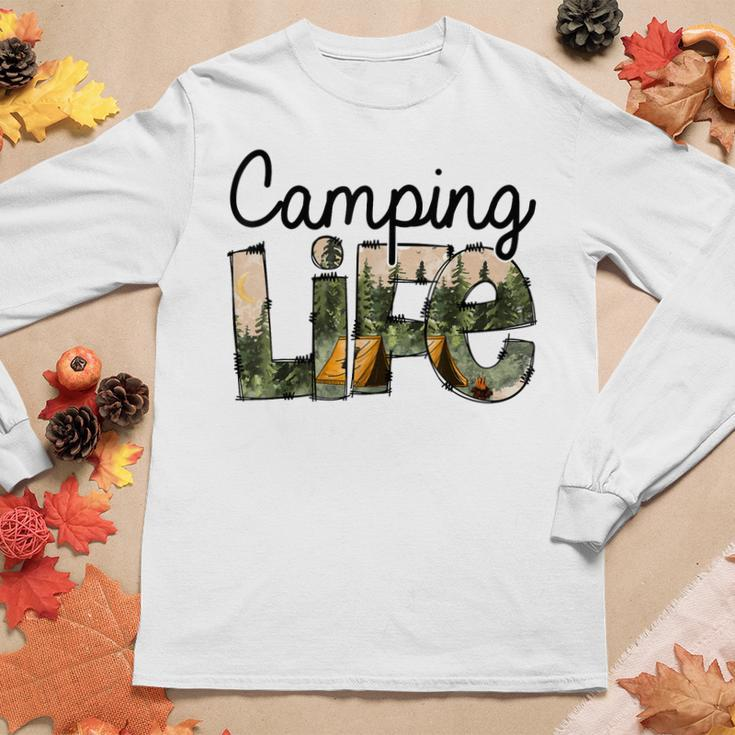 Camping Life Adventure Camping Lover Men Women Women Long Sleeve T-shirt Unique Gifts