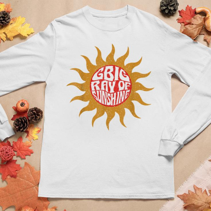 Gbig Ray Of Sunshine Sorority Girls Matching Little Sister Women Long Sleeve T-shirt Unique Gifts
