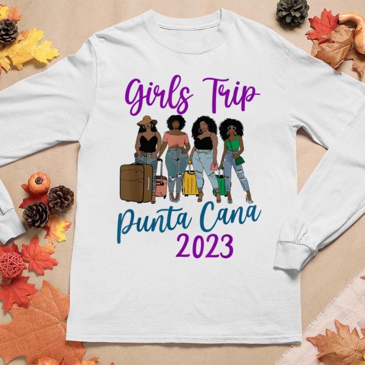 Girls Trip Black Women Queen Melanin African American Pride V2 Women Long Sleeve T-shirt Unique Gifts