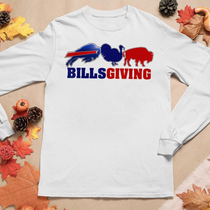 Happy Billsgiving Chicken Football Lover Thanksgiving Turkey Women Long Sleeve T-shirt Unique Gifts
