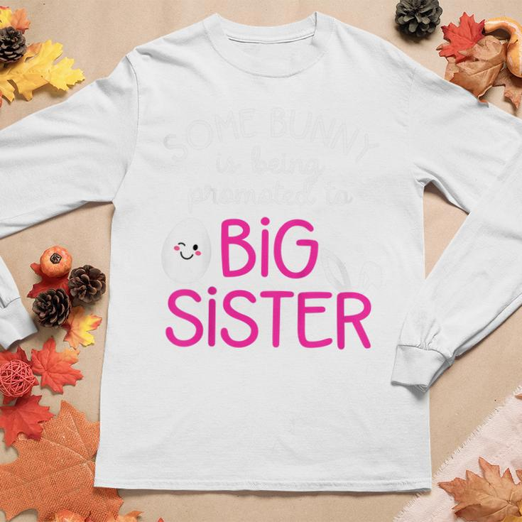 Kids Expecting Family Matching Easter Outfits Set Big Sister Women Long Sleeve T-shirt Unique Gifts