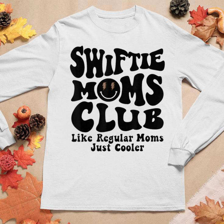 Swiftie Moms Club Like Regular Mom Just Cooler Women Long Sleeve T-shirt Unique Gifts
