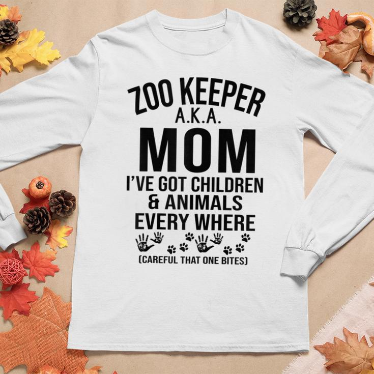 Zoo Keeper Aka Mom Ive Got Children For Woman Women Long Sleeve T-shirt Unique Gifts