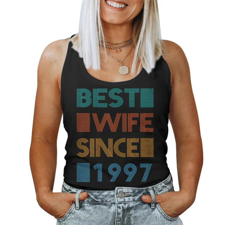 22Nd Wedding Anniversary For Her Best Wife Cotton Women Tank Top