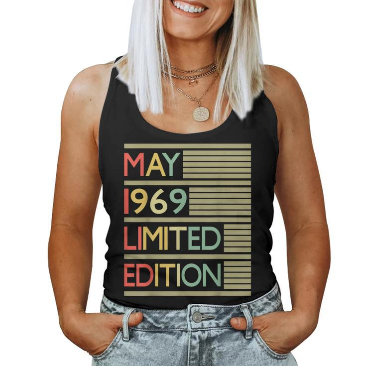 50Th Birthday May 1969 - 50 Years Old Shirt Women Tank Top