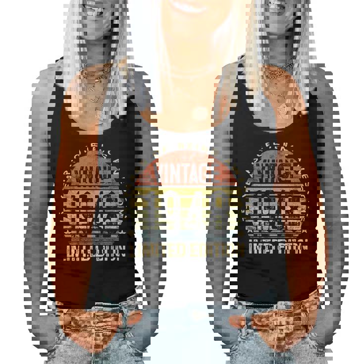 75Th Birthday Men Women Vintage 1948 75 Year Old Bday Women Tank Top