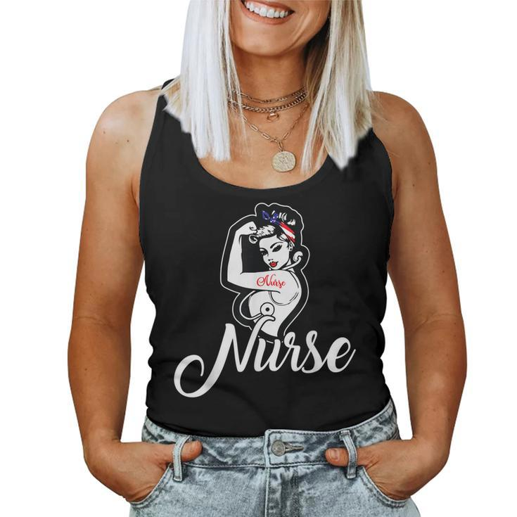 American Nurse Women Tank Top