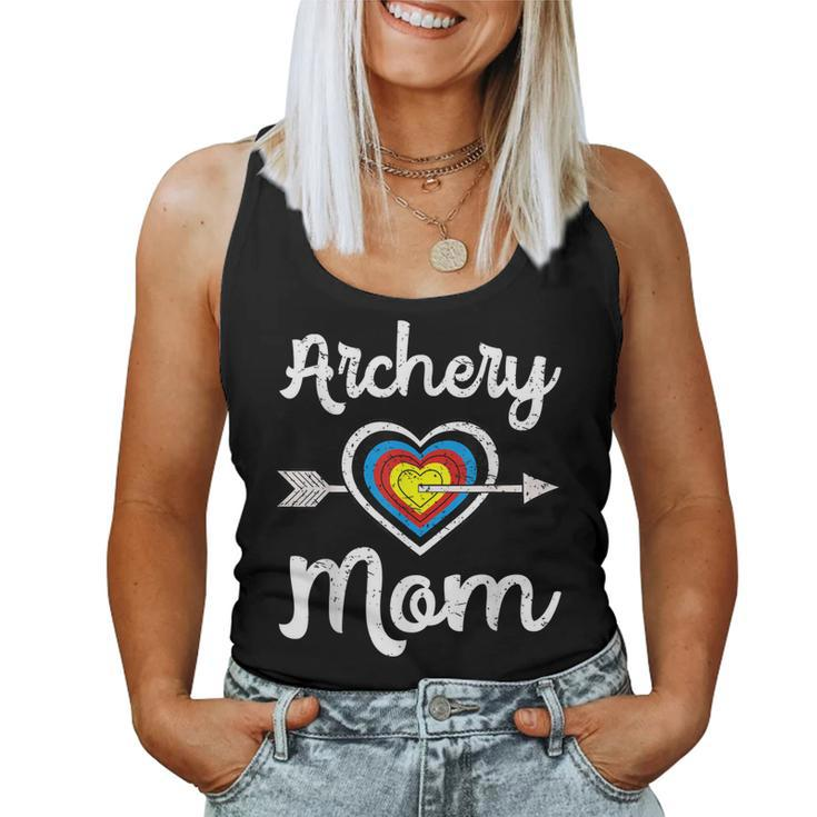 Archery Mom Bowwoman Archer Mothers Day Bowhunter Arrow  Women Tank Top Basic Casual Daily Weekend Graphic