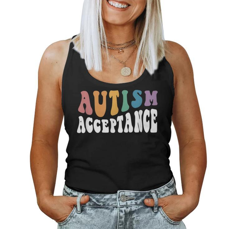 Autism Awareness Acceptance Special Education Teacher Gifts Women Tank Top Basic Casual Daily Weekend Graphic