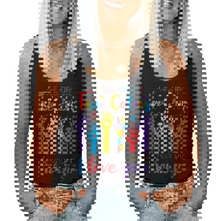 Autism Awareness S For Family Women Men Mom Dad Autism Women Tank Top Basic Casual Daily Weekend Graphic