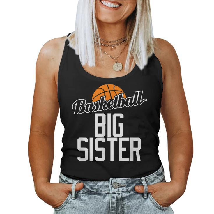 Basketball Big Sister Hoop Sport Women Tank Top