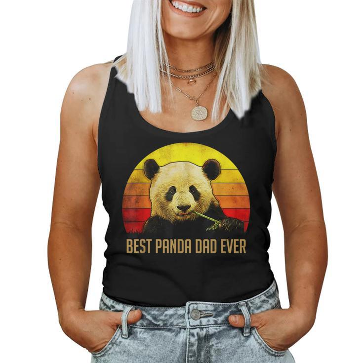 Best Panda Dad Ever Fathers Day Fathers Day Women Tank Top