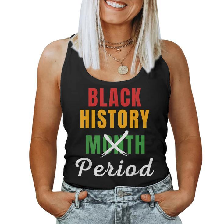 Black History Month Period African Pride Bhm Women Men Kids  Women Tank Top Basic Casual Daily Weekend Graphic