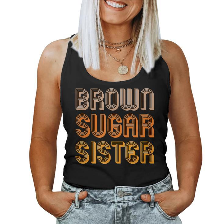 Brown Sugar Sister Casual Fashion Fun Women Girl Women Tank Top