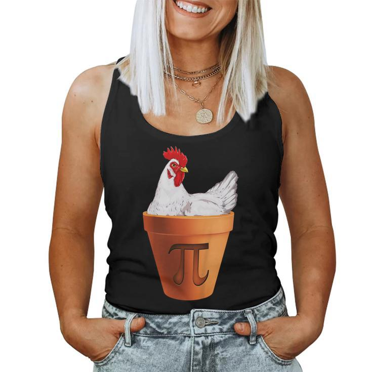 Chicken Pot Pi Day T Shirt Math 2019 Men Women Kids Women Tank Top