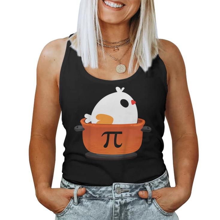 Chicken Pot Pie Pi Day T Shirt Student Teacher Women Tank Top